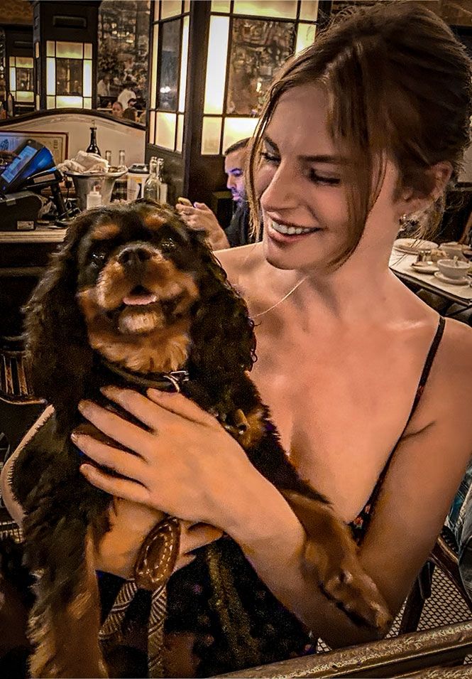 Miranda with Ringo